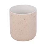 Speckled 350 ml Ceramic Coffee Mug with Rope Handle- Peach