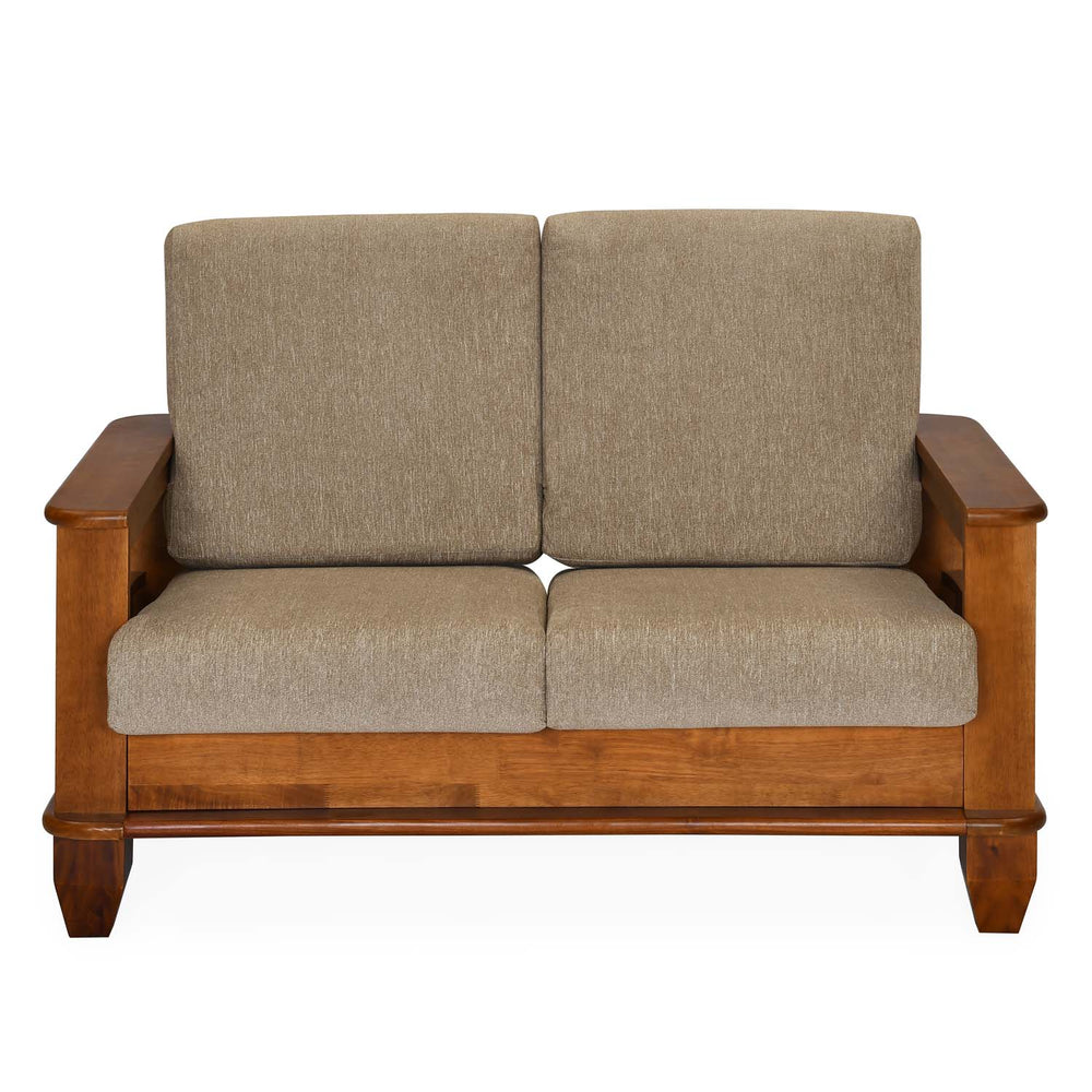 Elena Nios 2 Seater Fabric Sofa- New Wenge