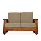 Elena Nios 2 Seater Fabric Sofa- New Wenge