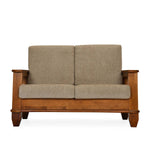 Elena Nios 2 Seater Fabric Sofa- New Wenge