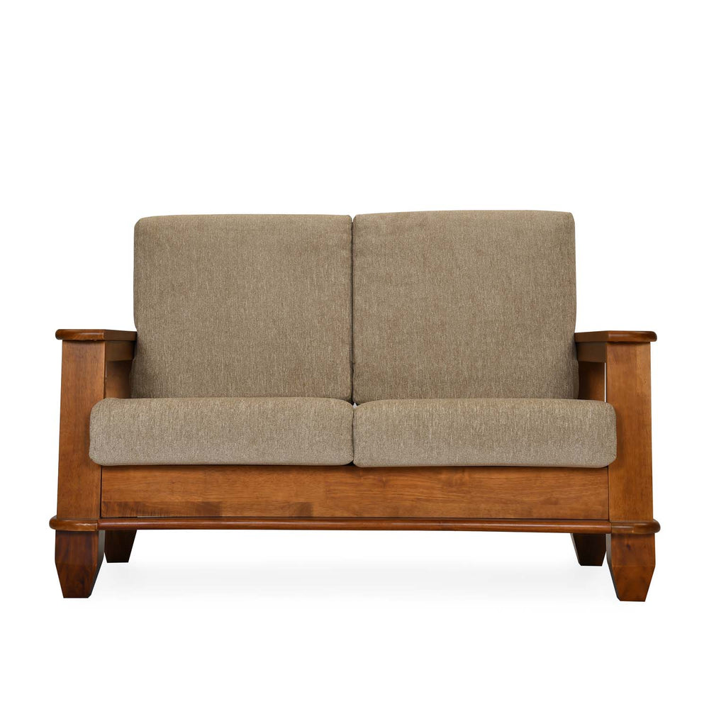Elena Nios 2 Seater Fabric Sofa- New Wenge