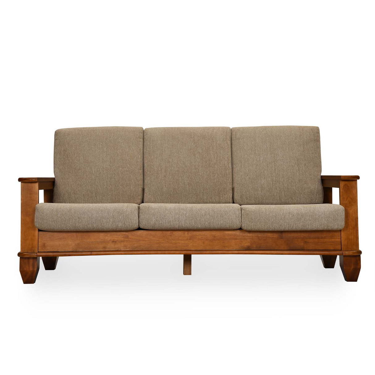 Elena Nios 3 Seater Fabric Sofa- New Wenge