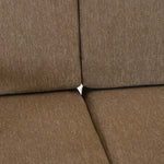 Elena Nios 3 Seater Fabric Sofa- New Wenge