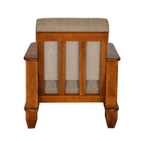 Elena Nios 1 Seater Fabric Sofa- New Wenge