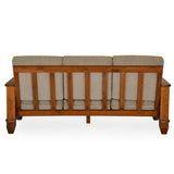 Elena Nios 3 Seater Fabric Sofa- New Wenge