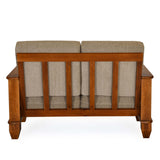 Elena Nios 2 Seater Fabric Sofa- New Wenge
