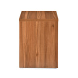 Magnus Engineered Wood Night Stand(Lyon Walnut)