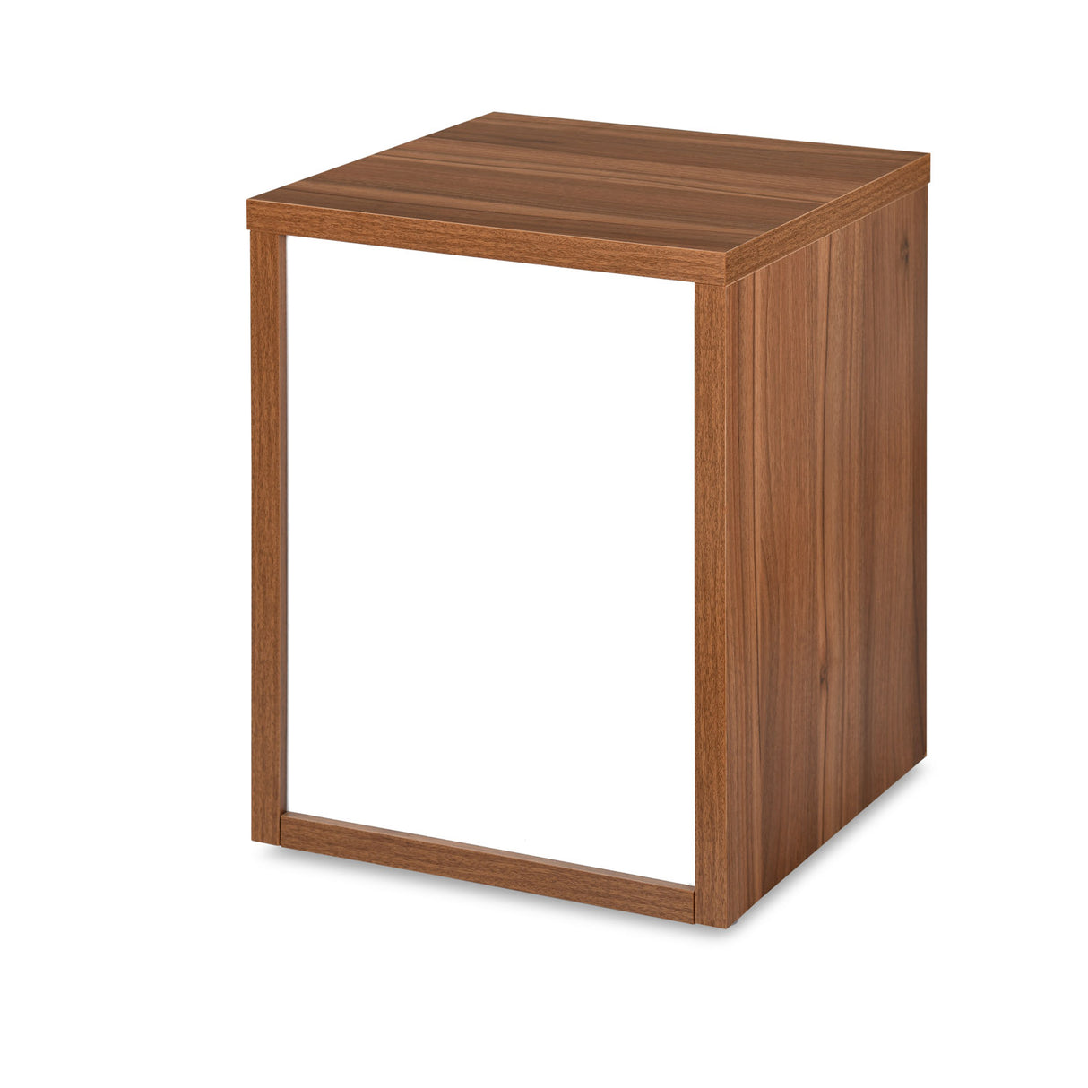 Magnus Engineered Wood Night Stand(Lyon Walnut)