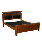Autum Queen Bed Without Storage- Cappuccino
