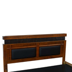 Autum Queen Bed Without Storage- Cappuccino