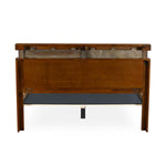 Autum Queen Bed Without Storage- Cappuccino