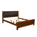 Autum King Bed Without Storage- Cappuccino