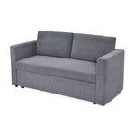 Flip 2 Seater Sofa Cum Bed- Grey