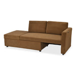 Flip 2 Seater Sofa Cum Bed- Brown