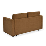 Flip 2 Seater Sofa Cum Bed- Brown