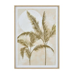 Palm Trees Canvas Wall Painting- Gold