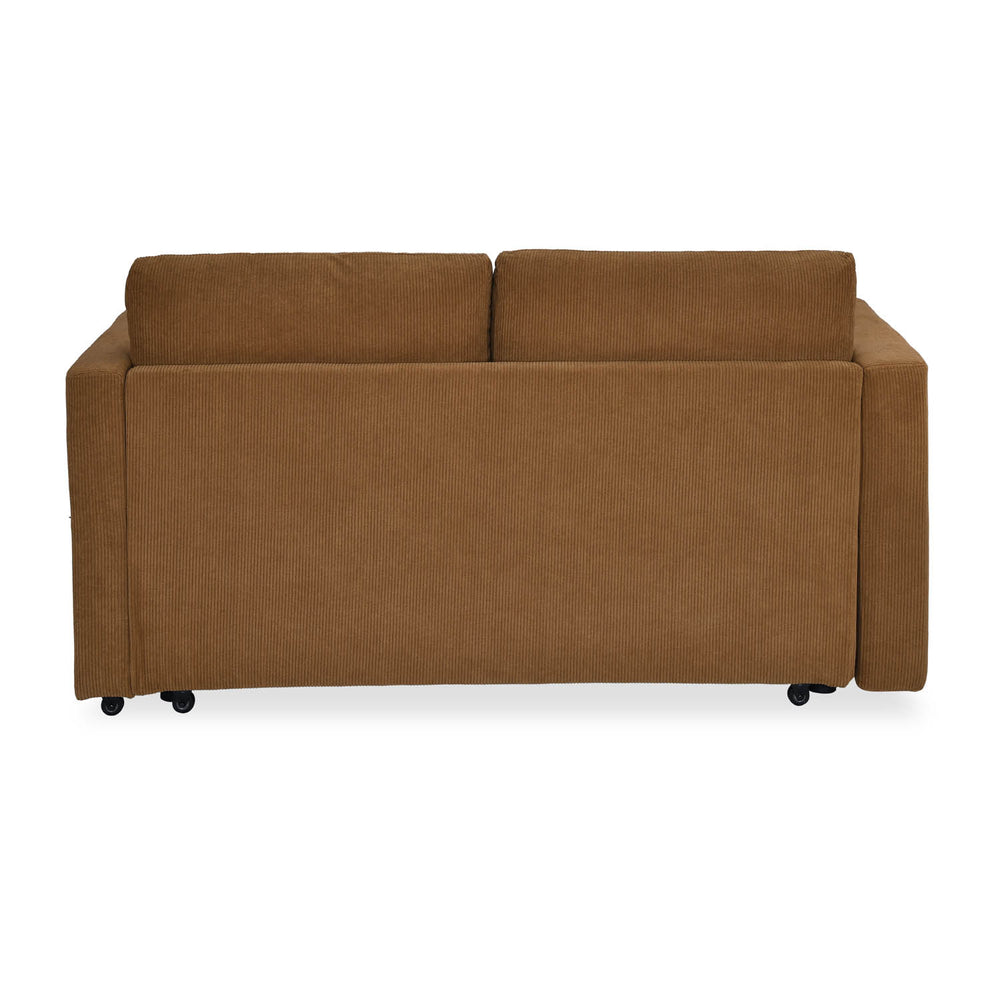 Flip 2 Seater Sofa Cum Bed- Brown