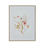 Floral Botanical Canvas Wall Painting- Multicolor