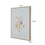Floral Botanical Canvas Wall Painting- Multicolor