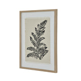 Fabric Lineart Canvas Wall Painting- Multicolor