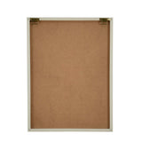 Fabric Lineart Canvas Wall Painting- Multicolor