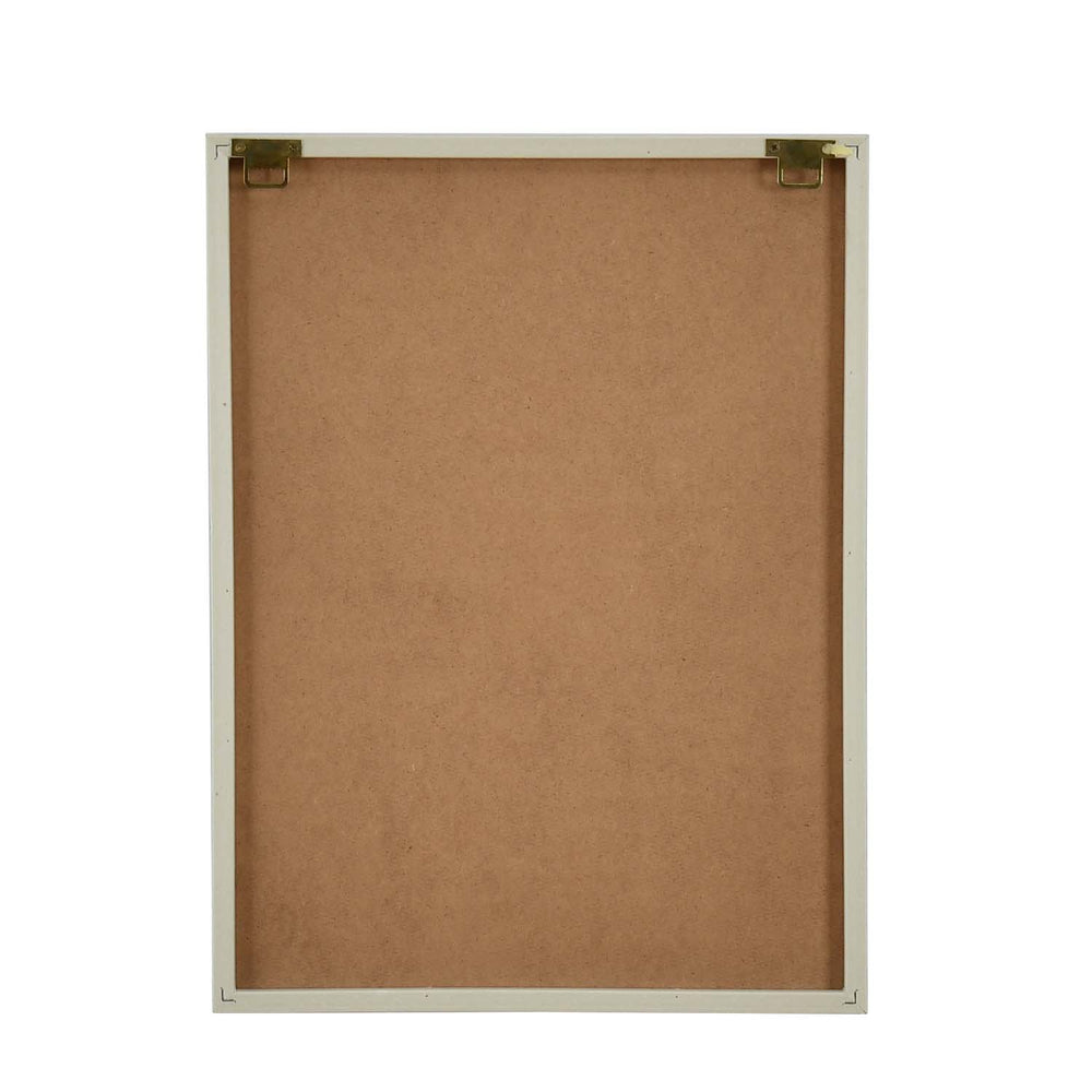 Fabric Lineart Canvas Wall Painting- Multicolor
