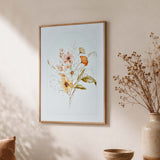 Floral Botanical Canvas Wall Painting- Multicolor