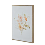 Floral Botanical Canvas Wall Painting- Multicolor