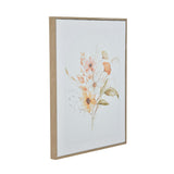 Floral Botanical Canvas Wall Painting- Multicolor