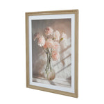 Flowers with Pot Canvas Wall Painting- Multicolor
