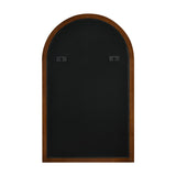 Decorative Arch Wall Mirror- Dark Walnut