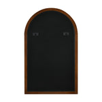 Decorative Arch Wall Mirror- Dark Walnut