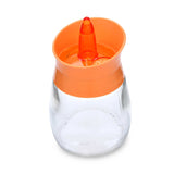 Round 180 ml Spice Jar- Orange