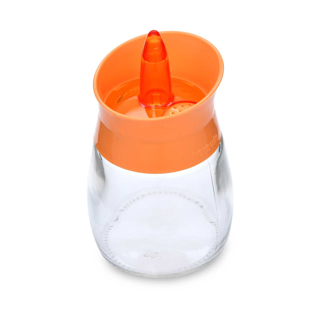 Round 180 ml Spice Jar- Orange