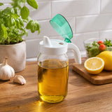 Oil Dispenser with Handle- Green, 1000 ml
