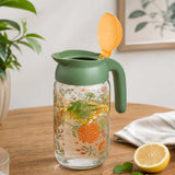 Botanical Print 1500 ml Water Jug- Green