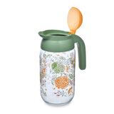 Botanical Print 1500 ml Water Jug- Green