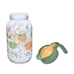 Botanical Print 1500 ml Water Jug- Green