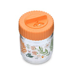 Botanical Print 200 ml Spice Jar- Orange