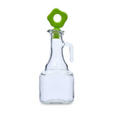 Oil & Vinegar Bottle with Handle- Green,  275 ml