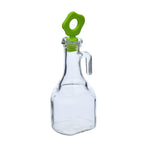 Oil & Vinegar Bottle with Handle- Green,  275 ml