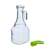 Oil & Vinegar Bottle with Handle- Green,  275 ml