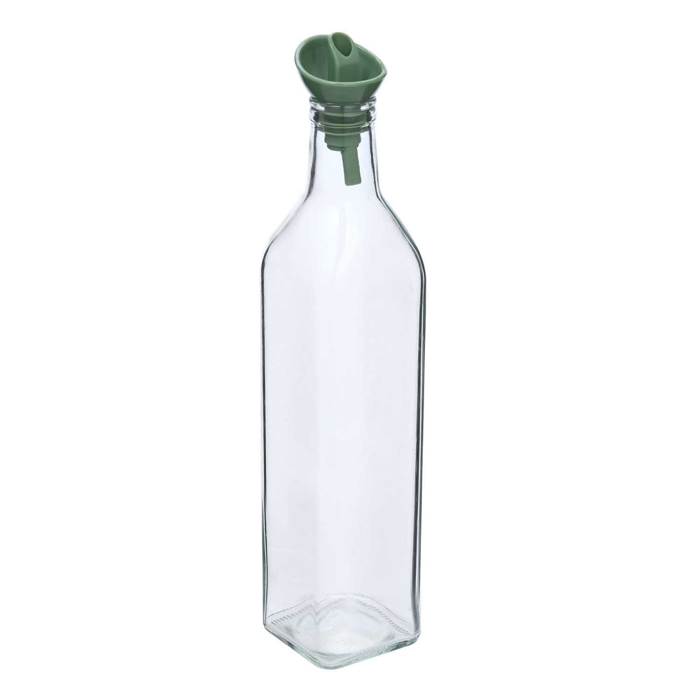 Oil & Vinegar Bottle- Green,  500 ml