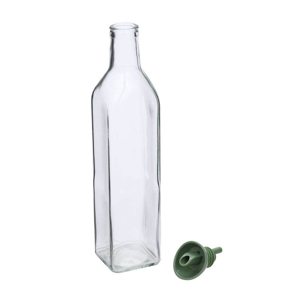 Oil & Vinegar Bottle- Green,  500 ml