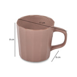Porcelain Coffee Mug Set of 6- Lilac
