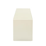 Nix Low Height TV Unit (Ivory White)