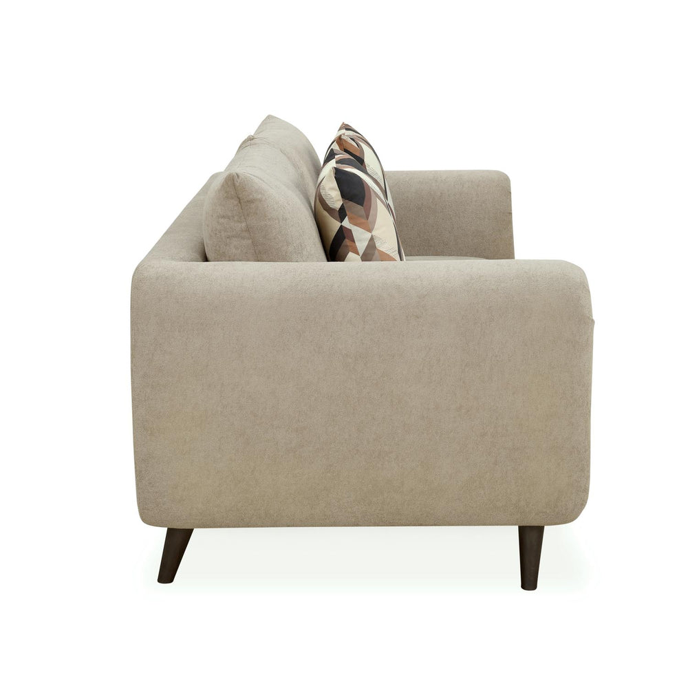 Harper 3 Seater Fabric Sofa- Beige