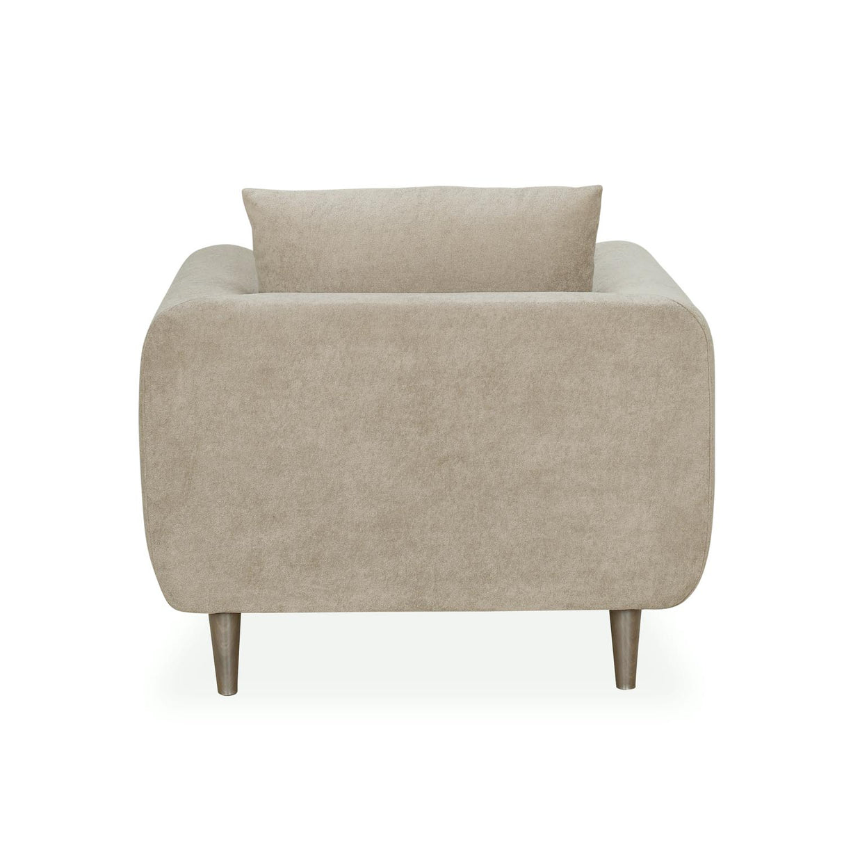 Harper 1 Seater Fabric Sofa- Beige