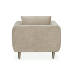 Harper 1 Seater Fabric Sofa- Beige