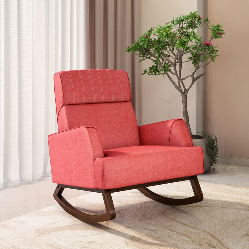 Nilkamal ezio Rocking Arm Chair Peach